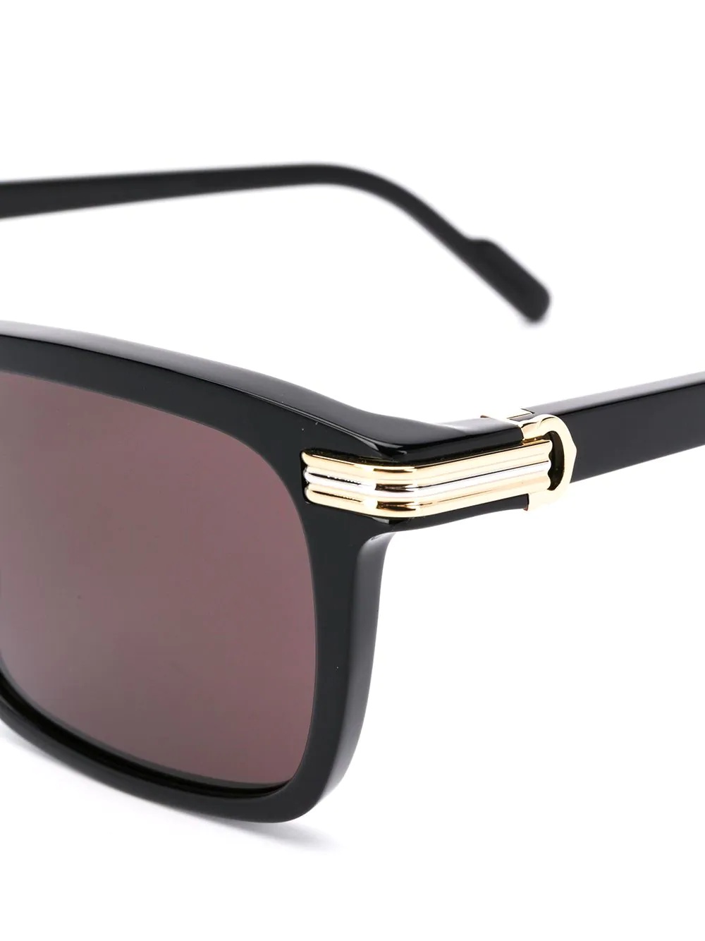 C de Cartier rectangular-frame sunglasses - 3