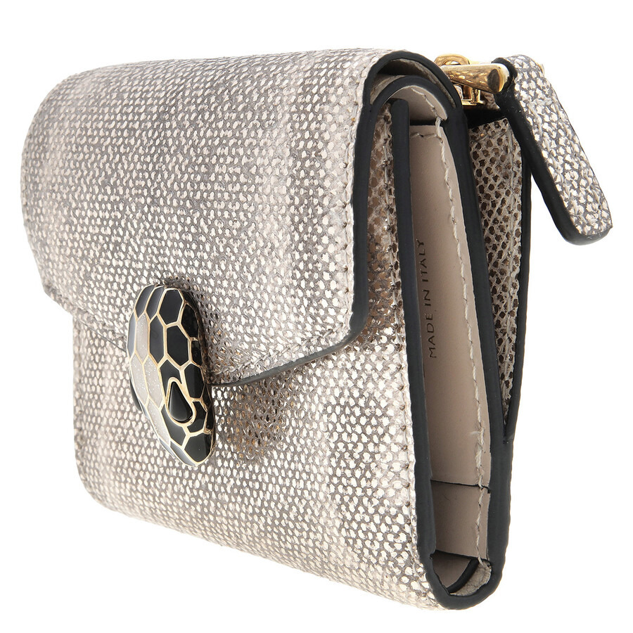 Bvlgari Serpenti Forever Trifold Compact Wallet - 2