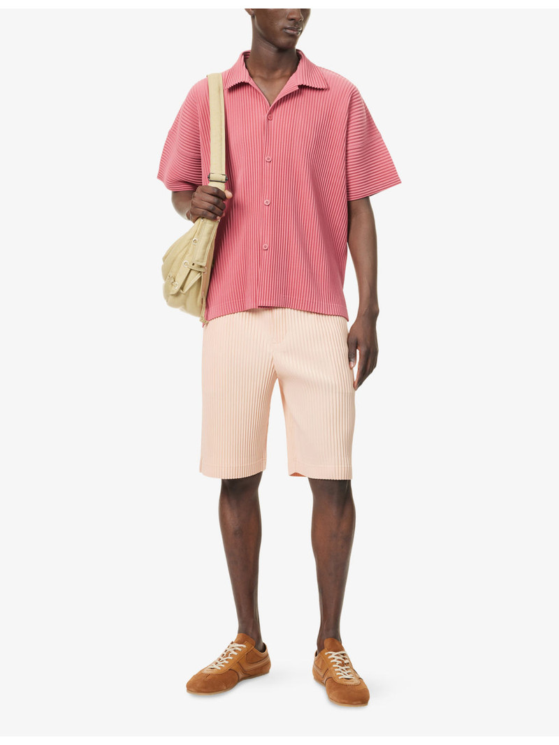 ISSEY MIYAKE Pleats Regular-Fit Knitted Shorts outlook