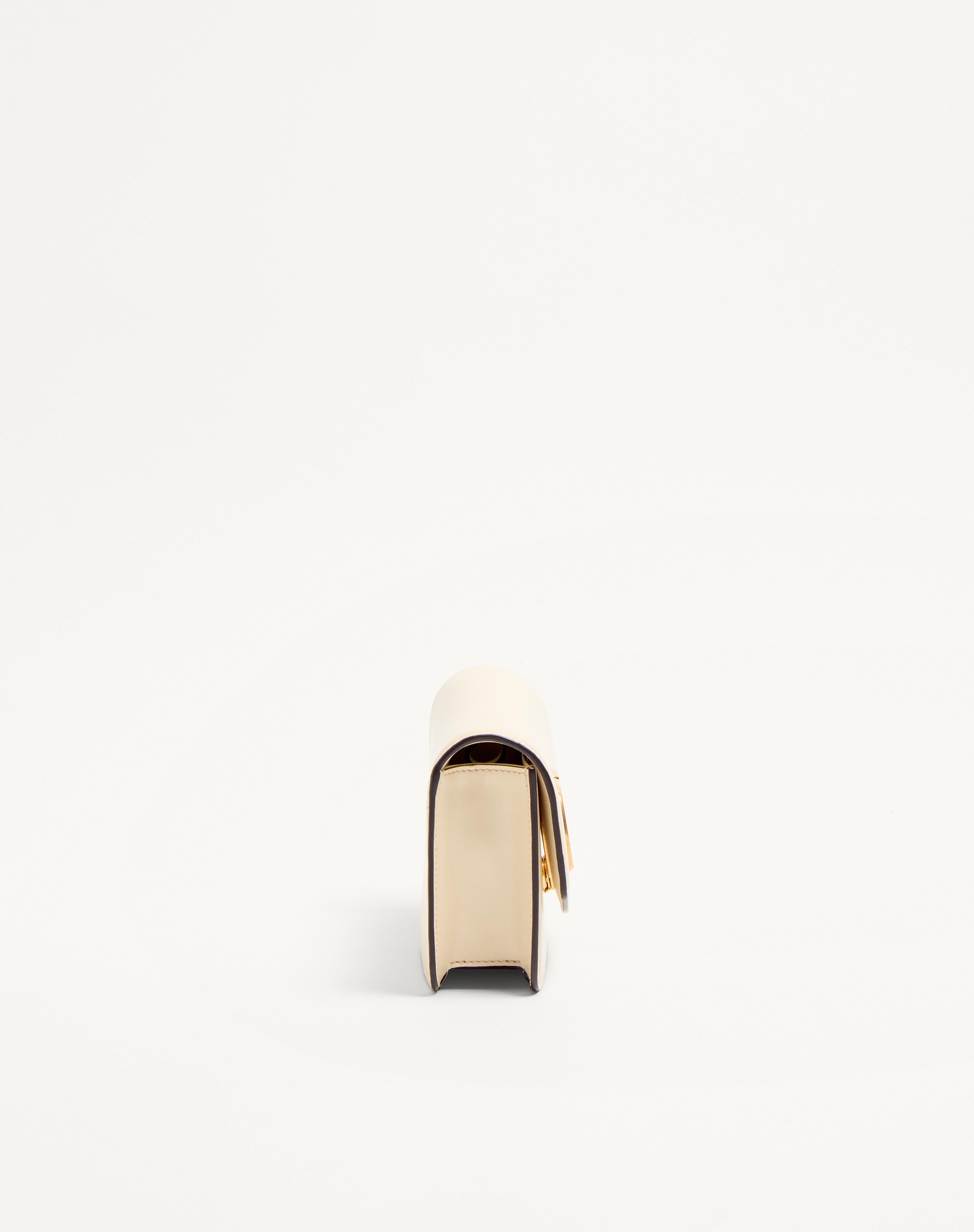VALENTINO GARAVANI VAIN CLUTCH BAG IN SHINY CALFSKIN - 4