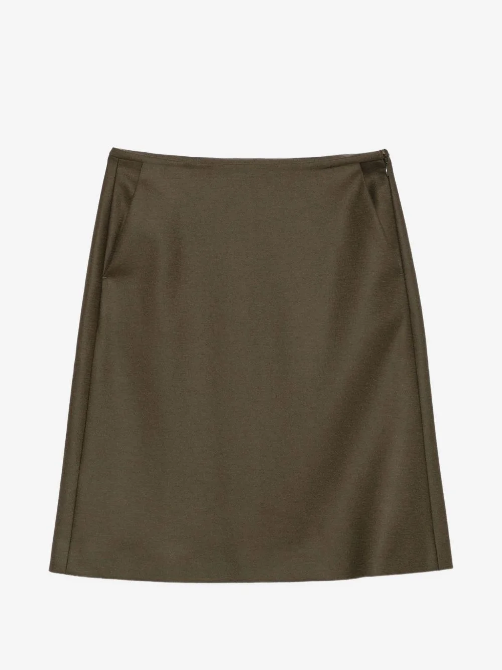 A-line midi skirt - 1