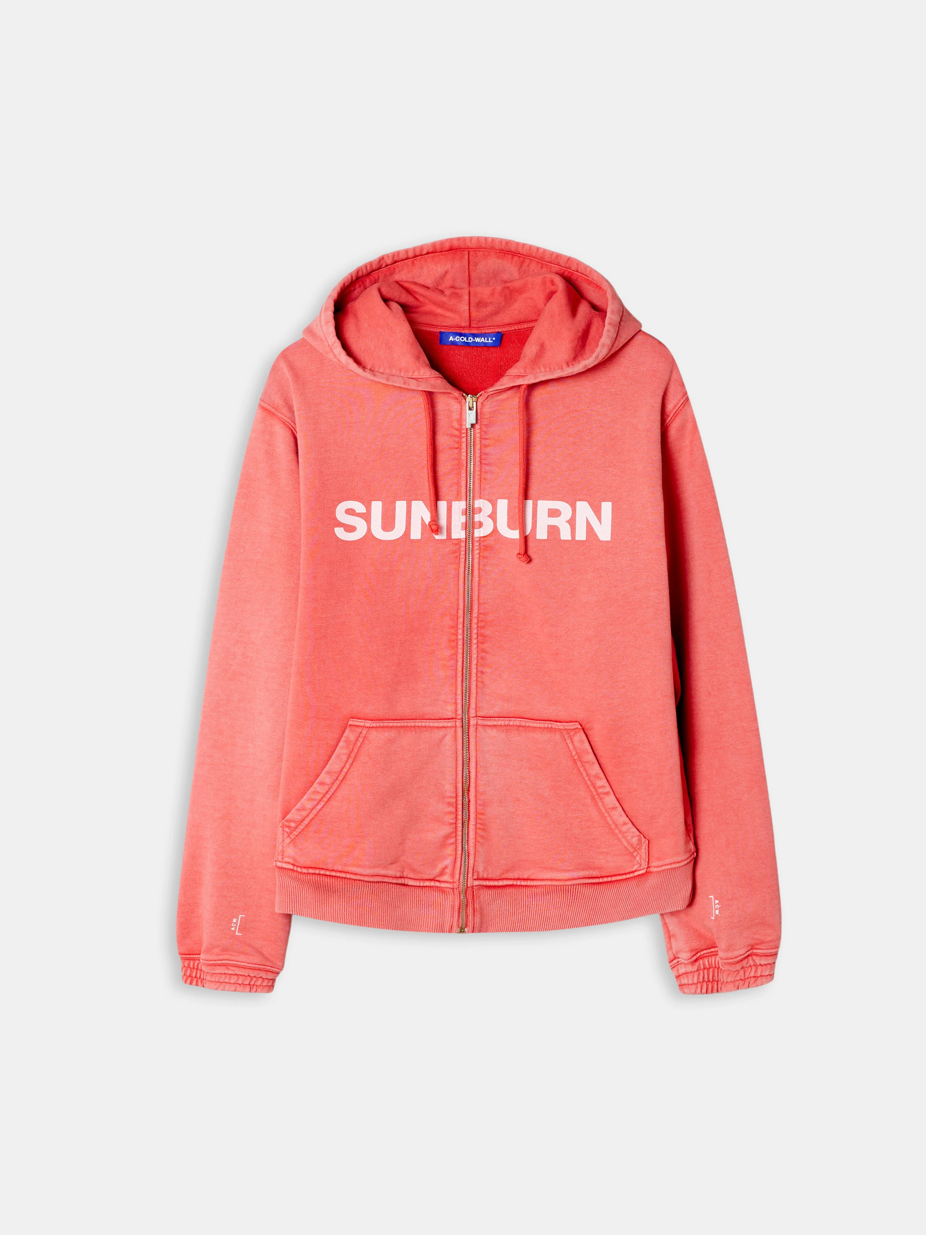 Sunburn Zip Hoodie Cardinal Red - 1