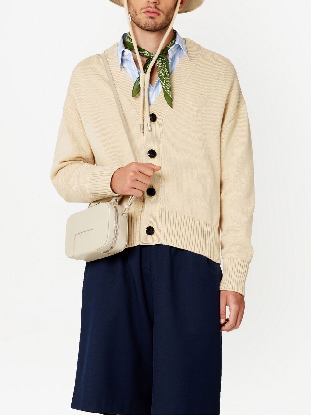Ami De Coeur button-up cardigan - 4