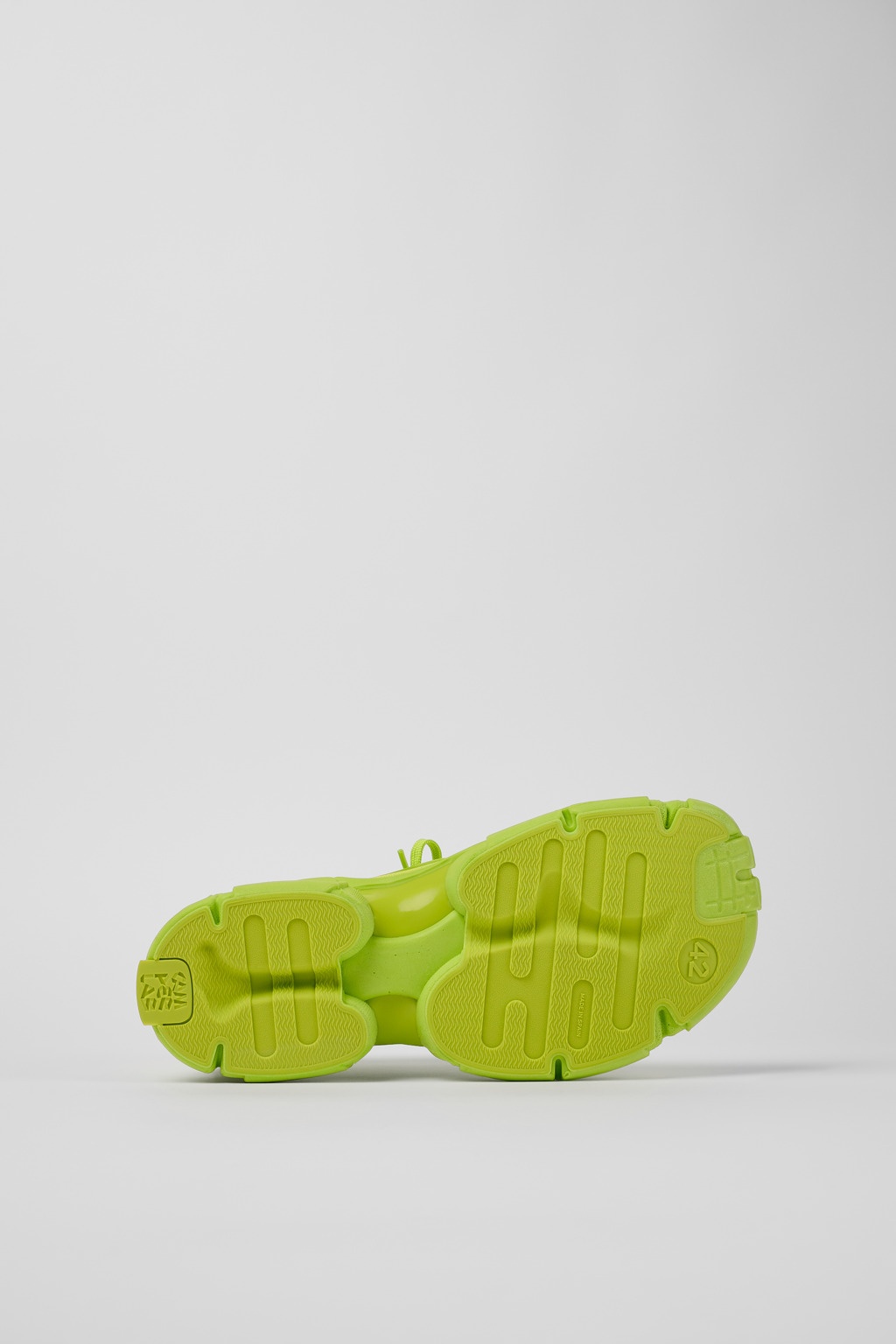 Green Synthetic Sneaker - 5