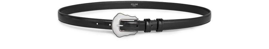 CELINE BC-04 18MM Belt in Taurillon Leather | 24s | REVERSIBLE