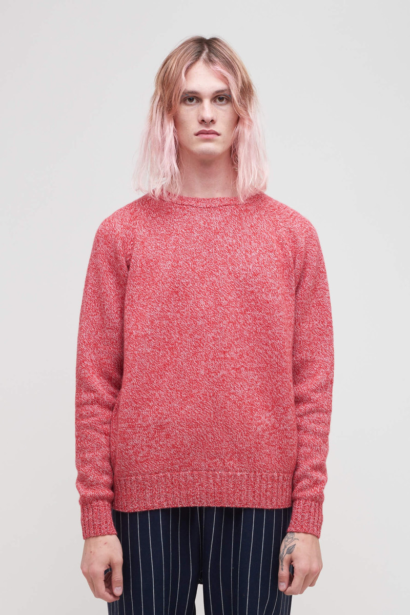 The Elder Statesman MARLED SIMPLE CREW outlook