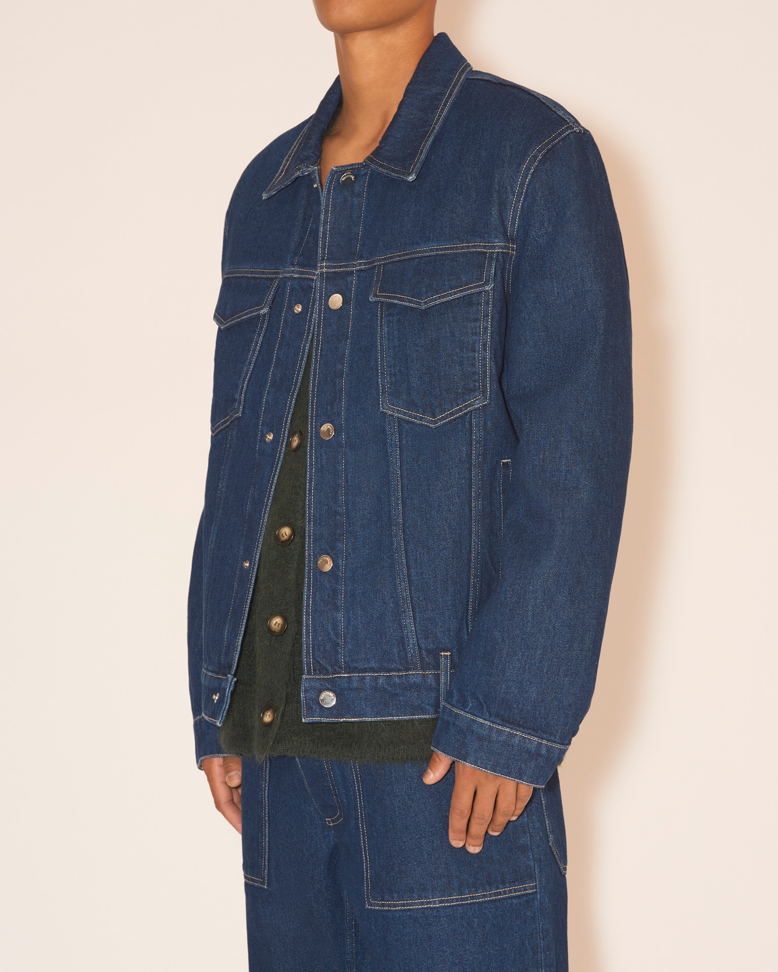 BOYCE - Patch pocket jacket - Eco indigo - 2