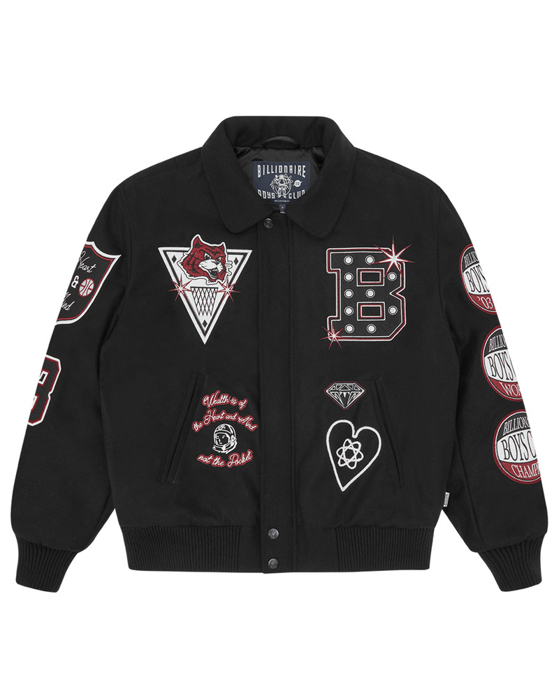 ALUMNI COLLARED VARSITY JACKET 1