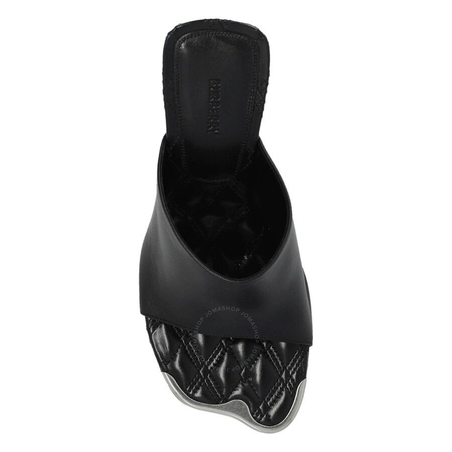 Burberry 80mm Duck High Leather Sandals - 4