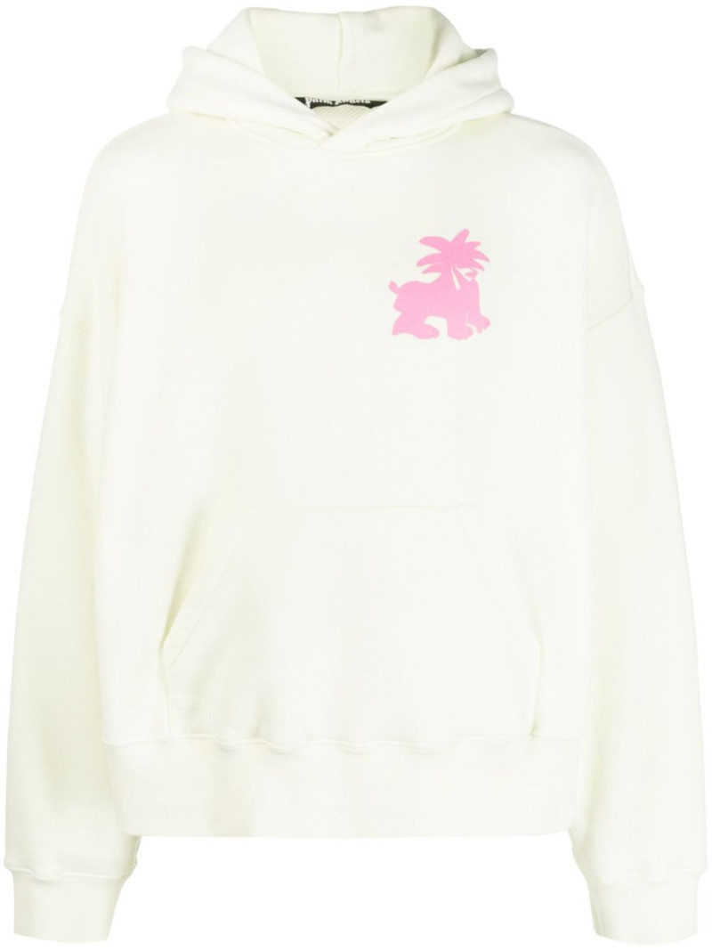 Leon logo-print hoodie - 1
