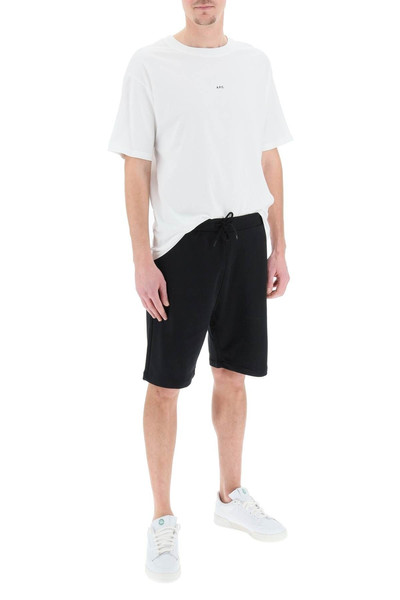 A.P.C. LOGO PRINT SHORTS outlook