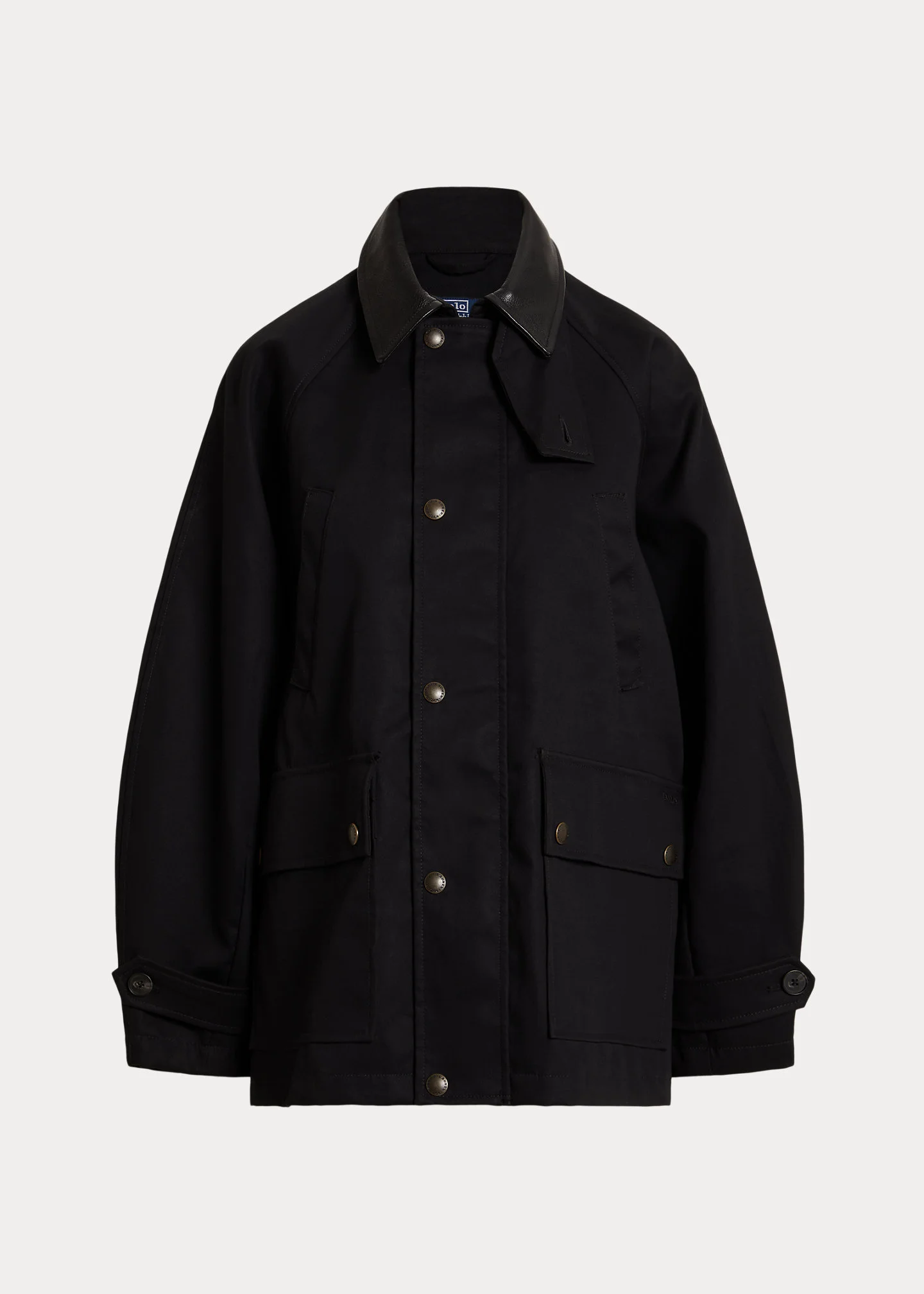 Cotton Twill Balloon Barn Jacket - 1