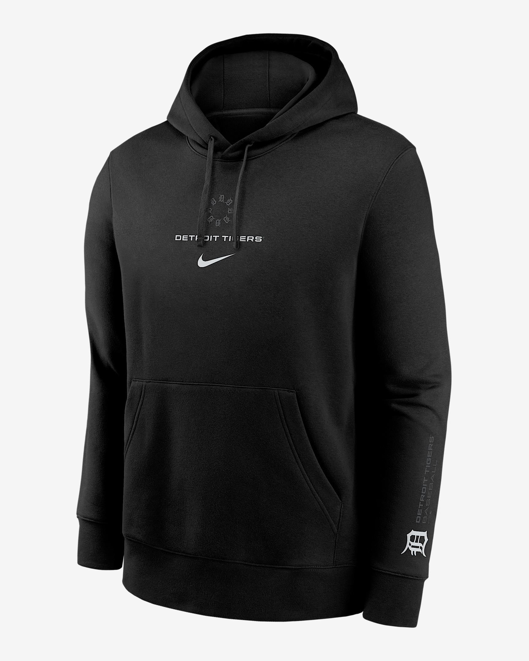 Detroit Tigers Fashion Club Men's Nike MLB Pullover Hoodie - 1