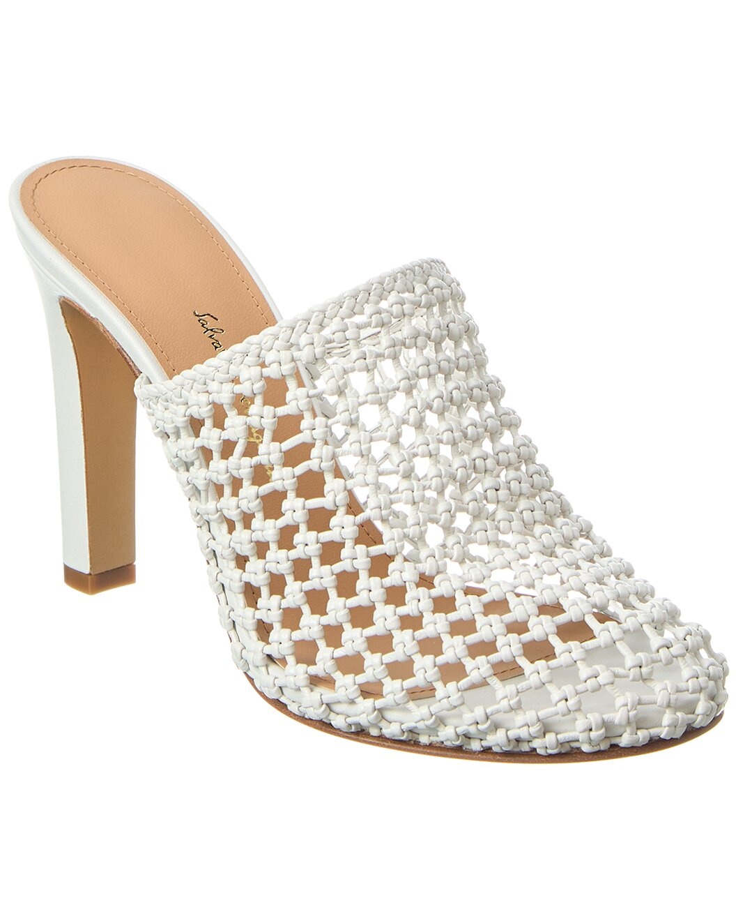 Ferragamo Ellas X5 Leather Mule - 1