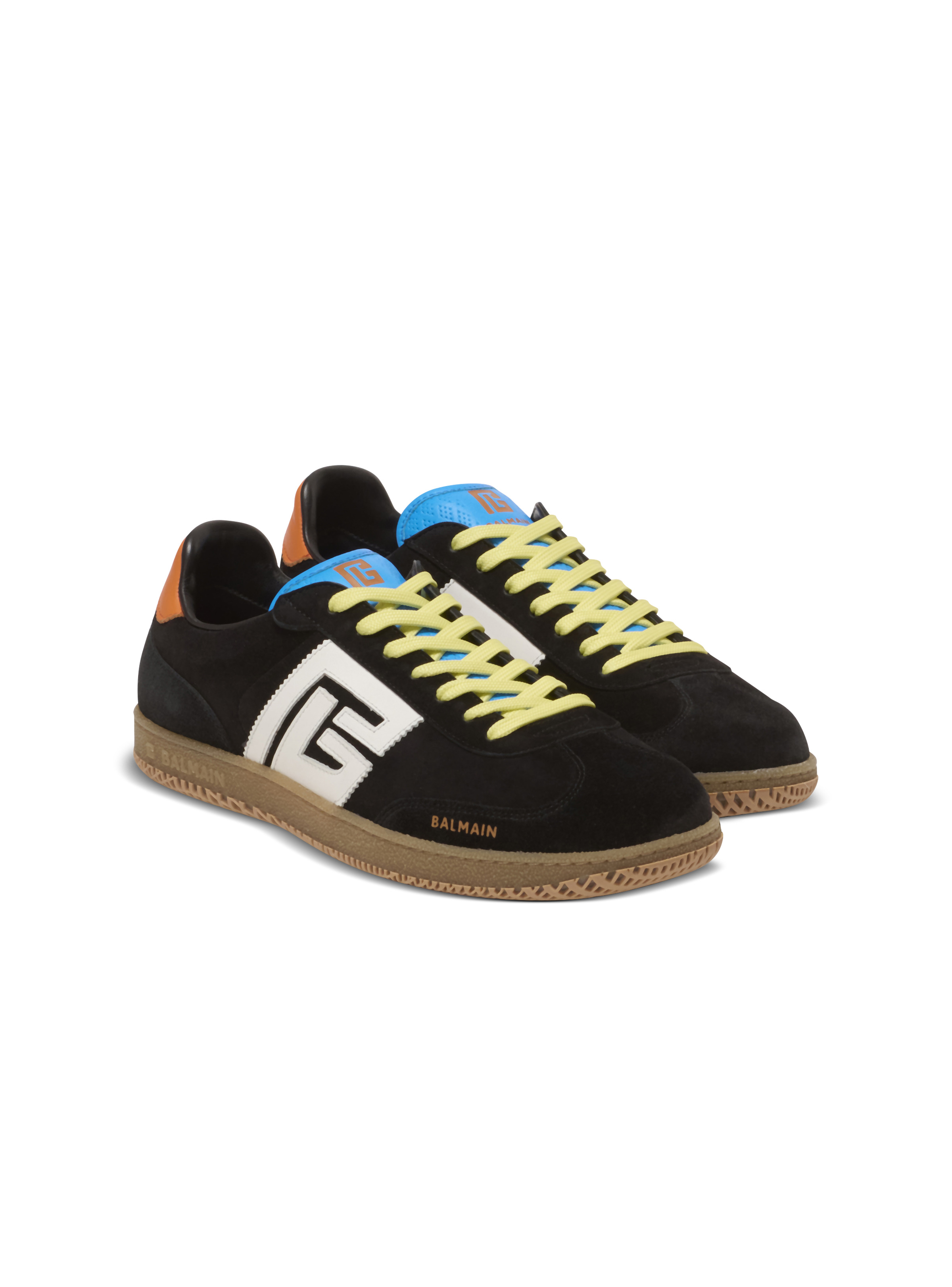 Swan sneakers in calfskin and suede - 2