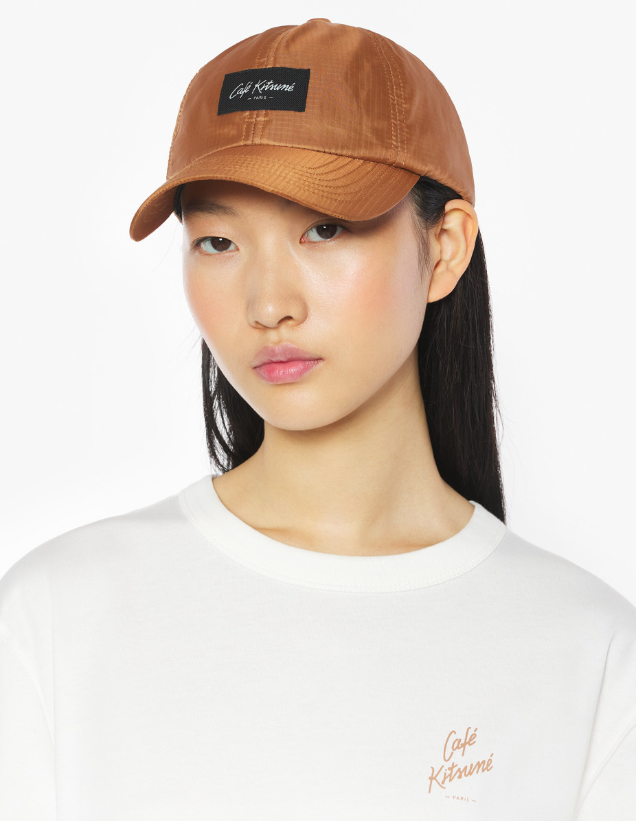 CAFE KITSUNE RIPSTOP CAP - 2