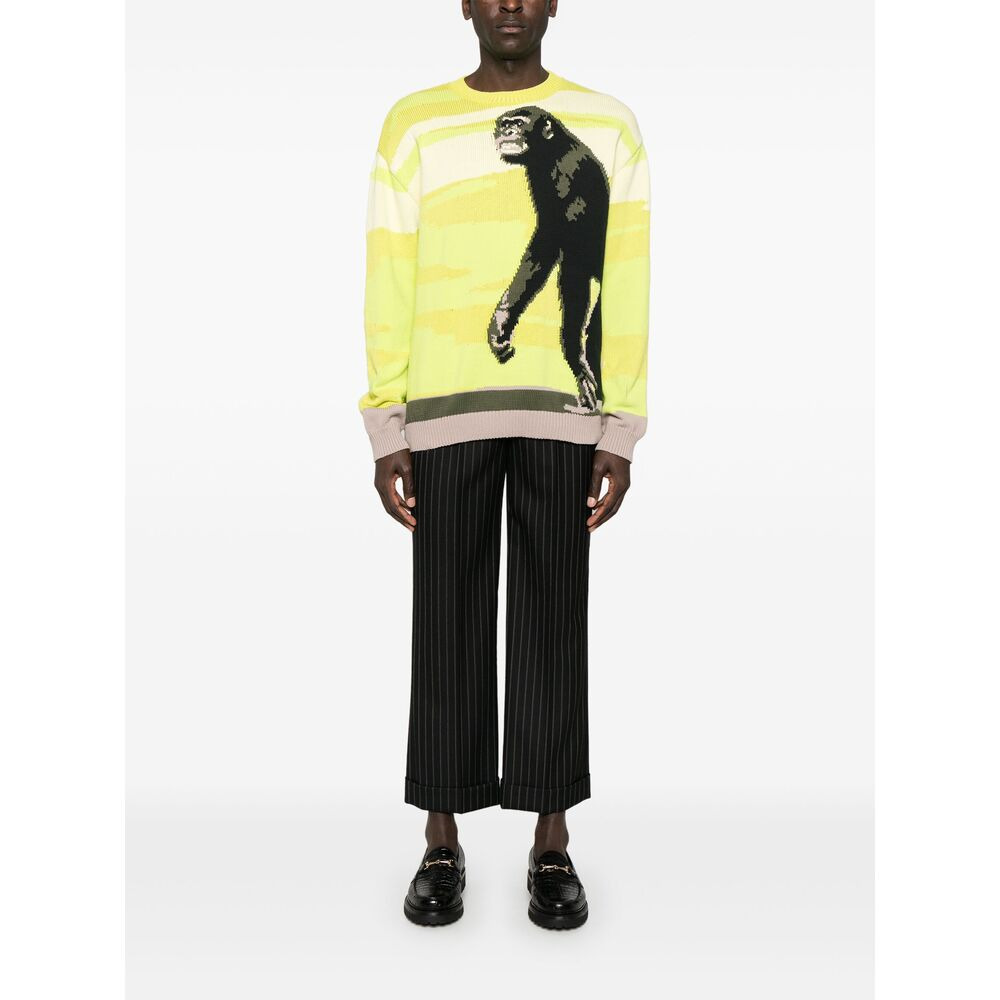 Moschino Green Sweaters & Knitwear - Jumpers Men - 5