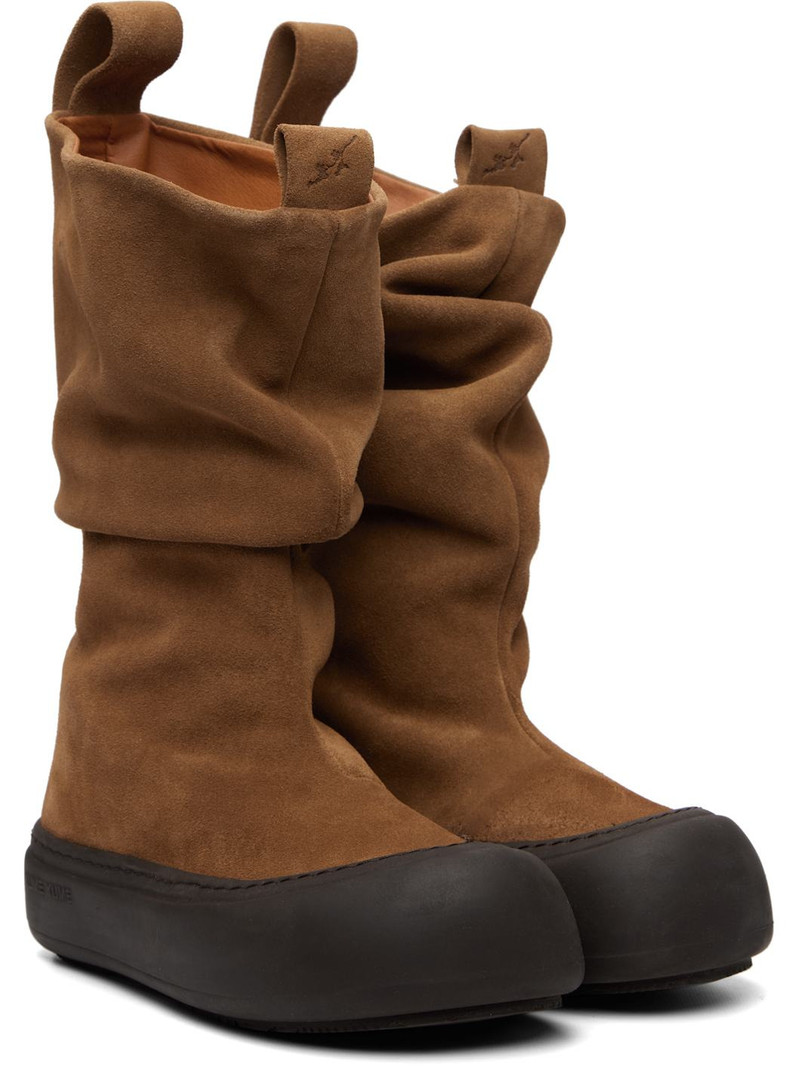 Brown Low Fisherman Boots 4