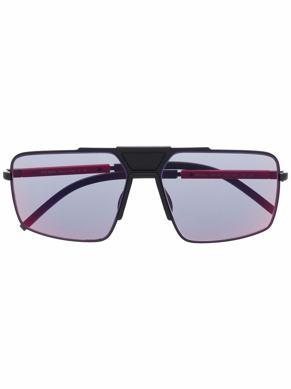 Prada Linea Rossa square-frame sunglasses - 1