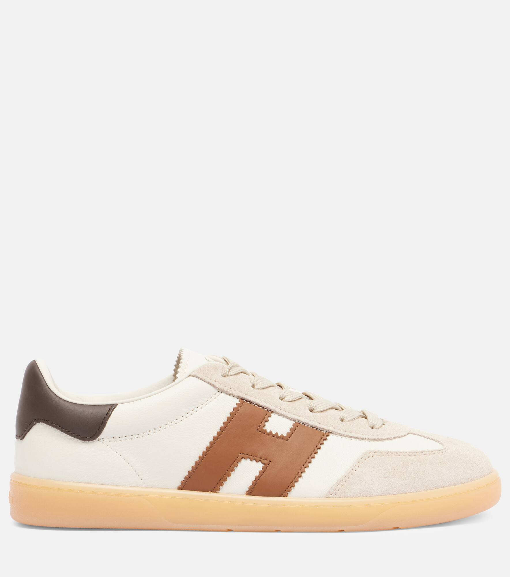 Hogan Cool leather and suede sneakers - 4