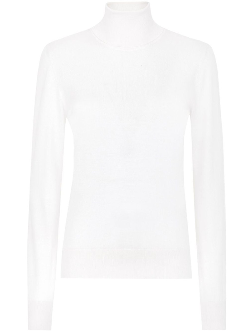 long-sleeved high-neck sweater 1