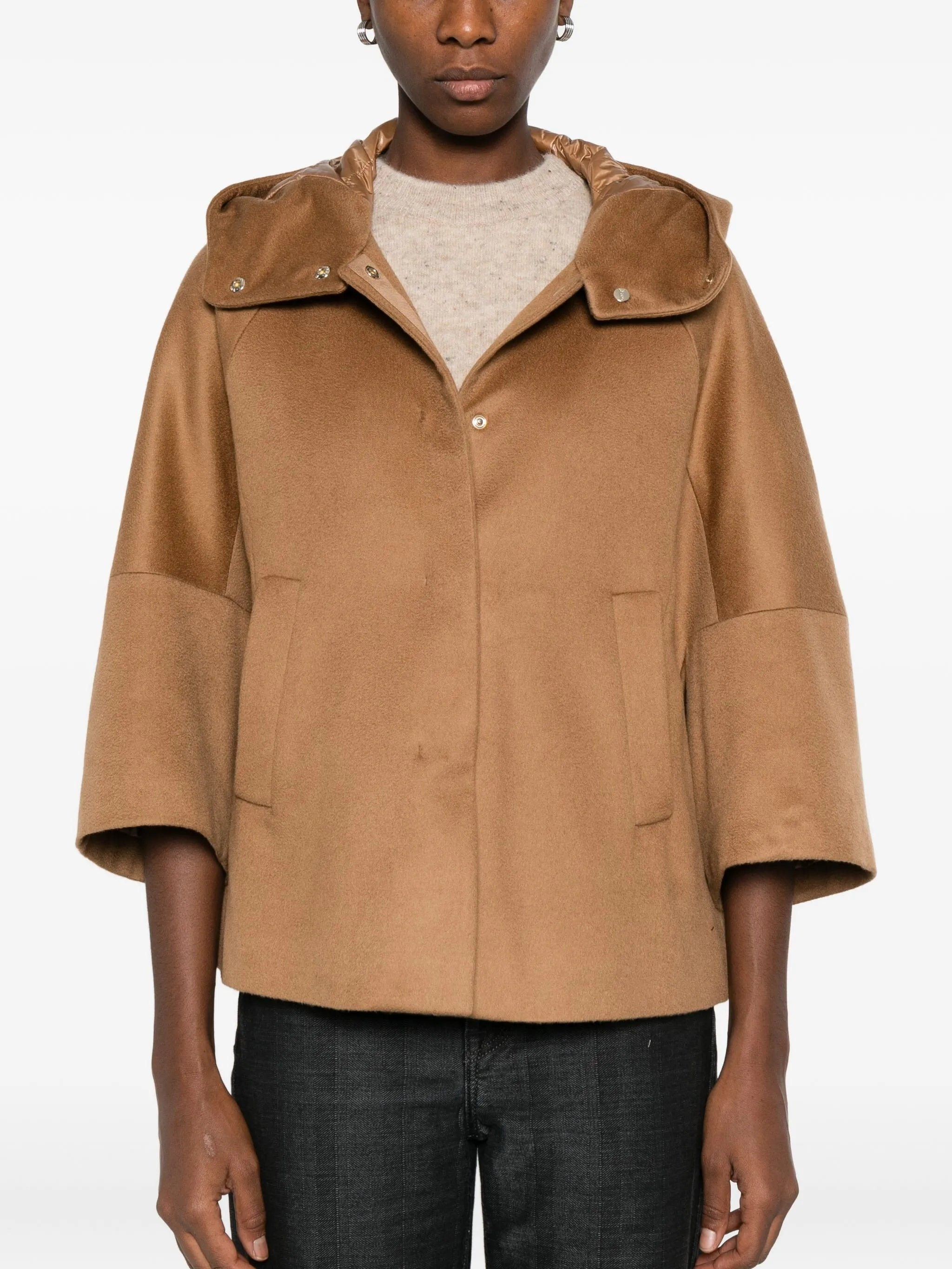 Herno Hooded Panelled Jacket - 5