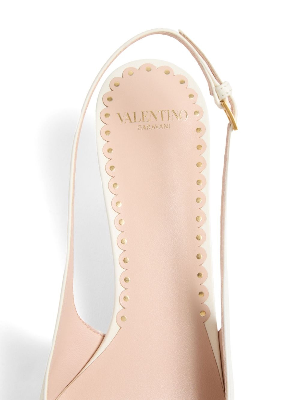 bow-detail slingback pumps - 5