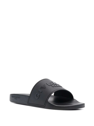 Givenchy slip-on logo slides outlook