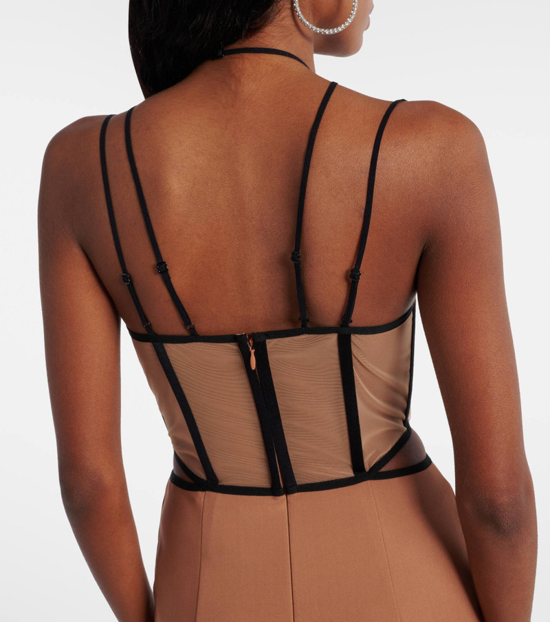 Leila bustier gown 5