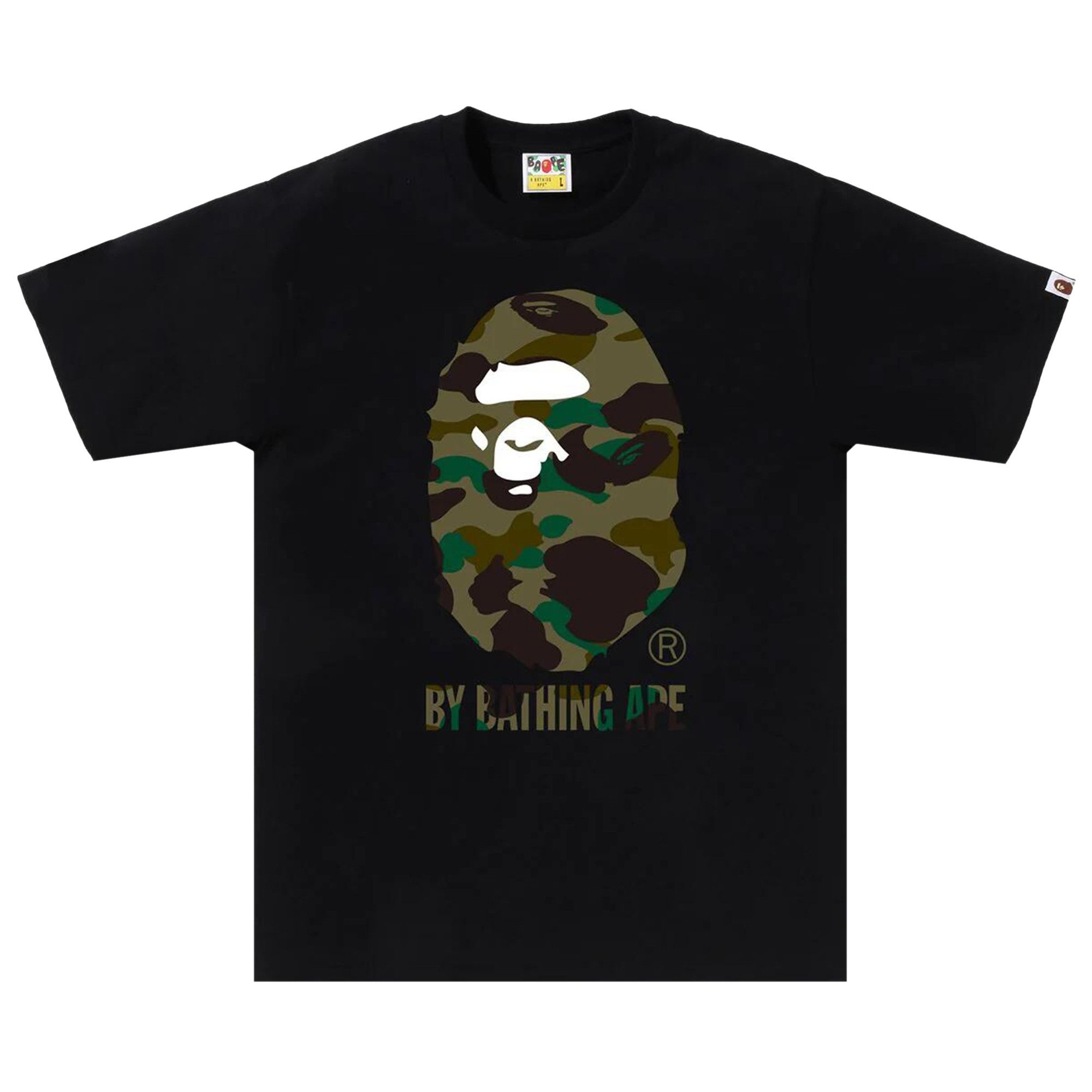 BAPE 1st Camo By Bathing Ape Tee 'Black/Green' - 1