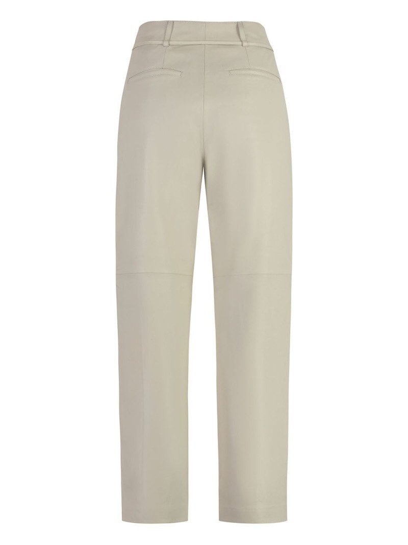 Yves Salomon leather trousers outlook