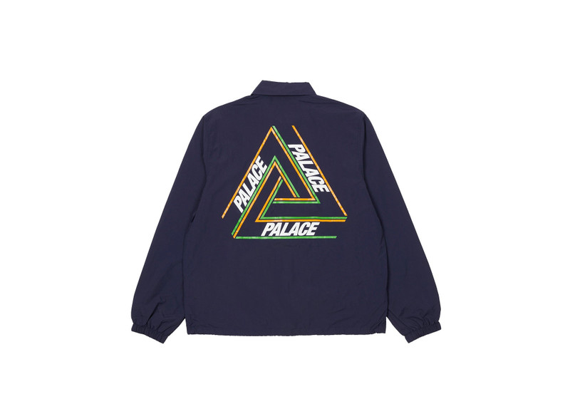 TRI OUTLINE COACH JACKET NAVY - 1