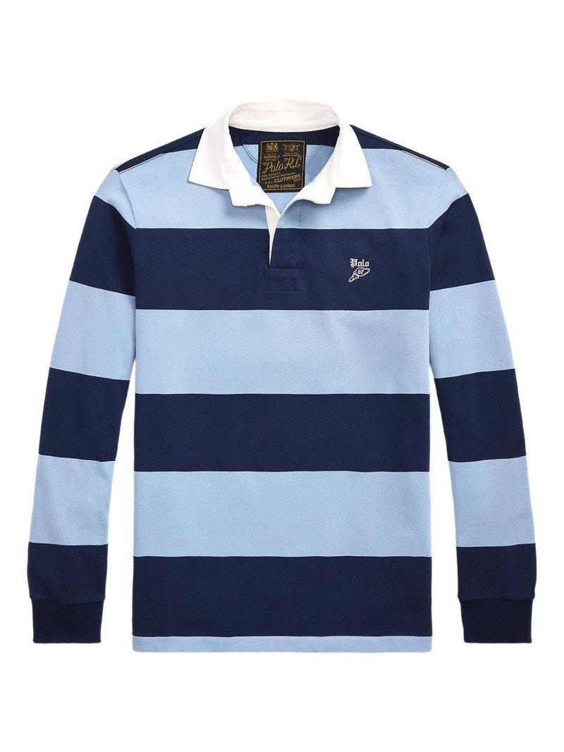 striped polo shirt 1