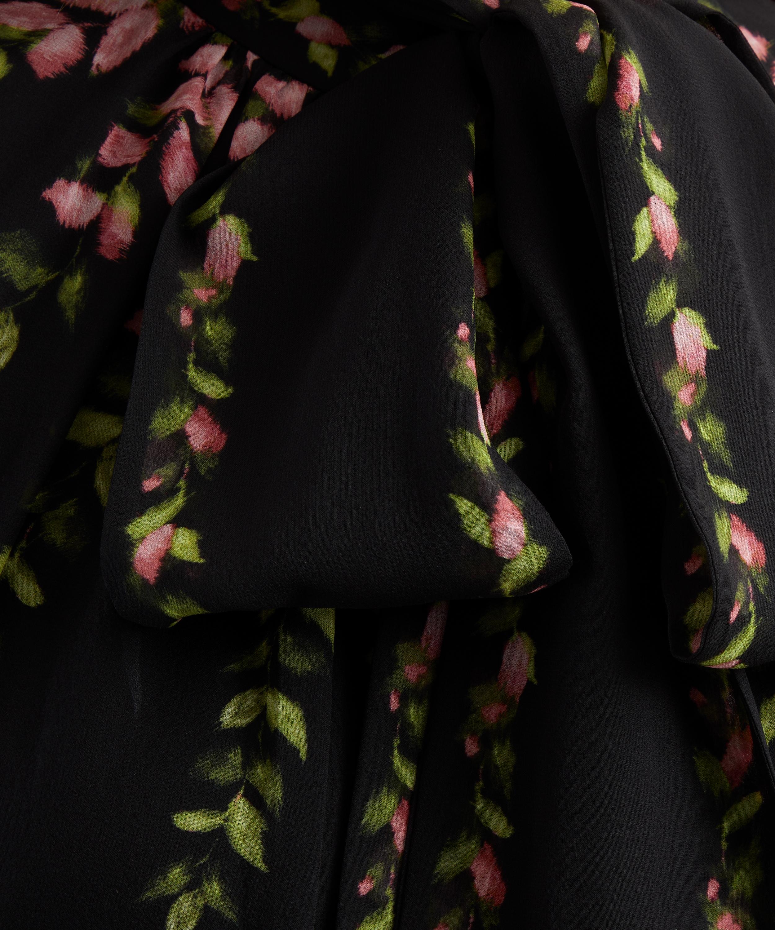 Blouson Sleeve Gown - 5
