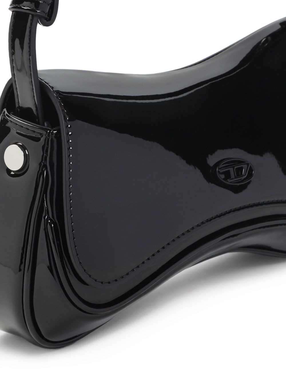 Play logo-plaque shoulder bag - 3