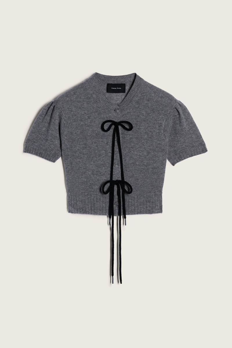 Cropped Cashmere Cardigan 1