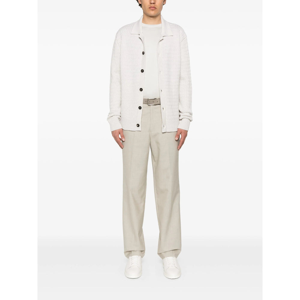 TAGLIATORE - Tagliatore Neutrals Sweaters & Knitwear - Cardigans Men - 2