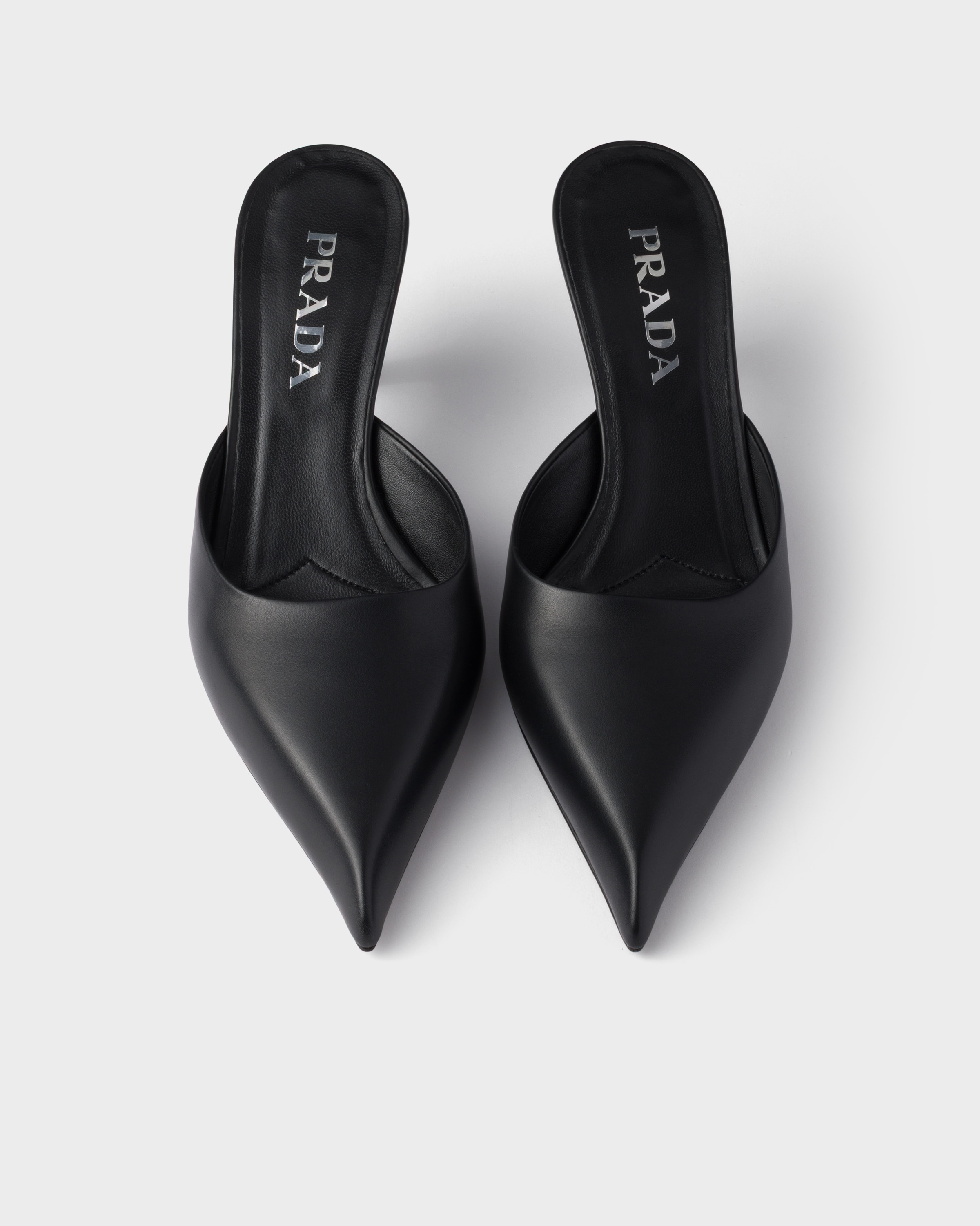 Leather mules - 4