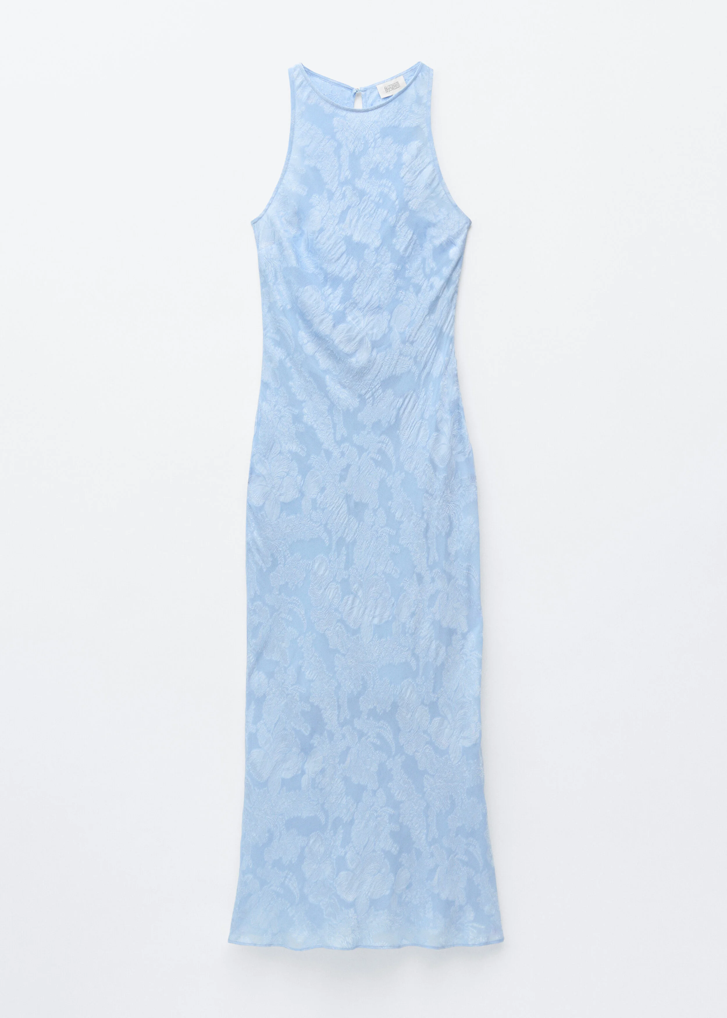 Viscose-Silk Midi Dress - 1