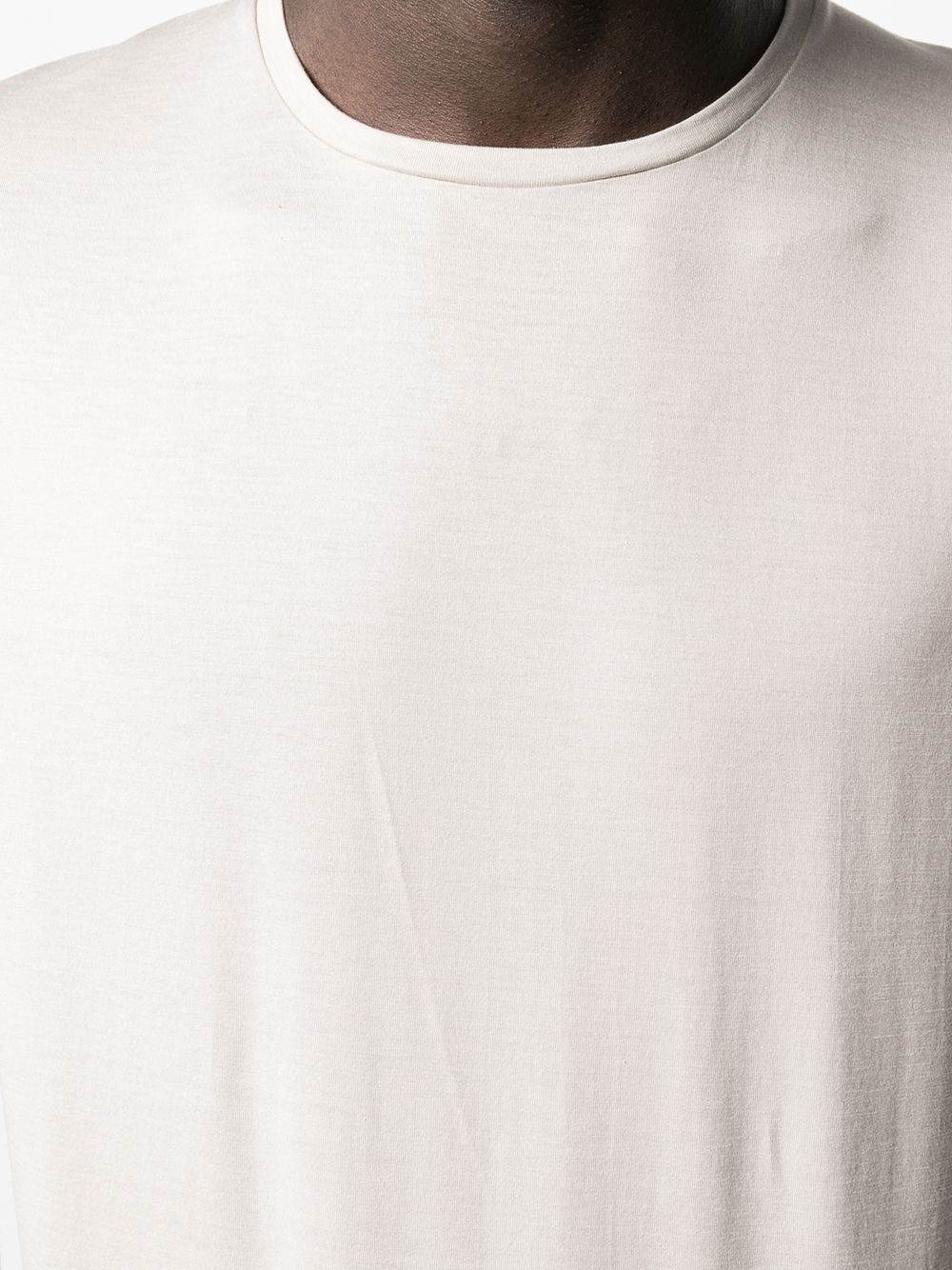 plain crew-neck T-shirt - 5