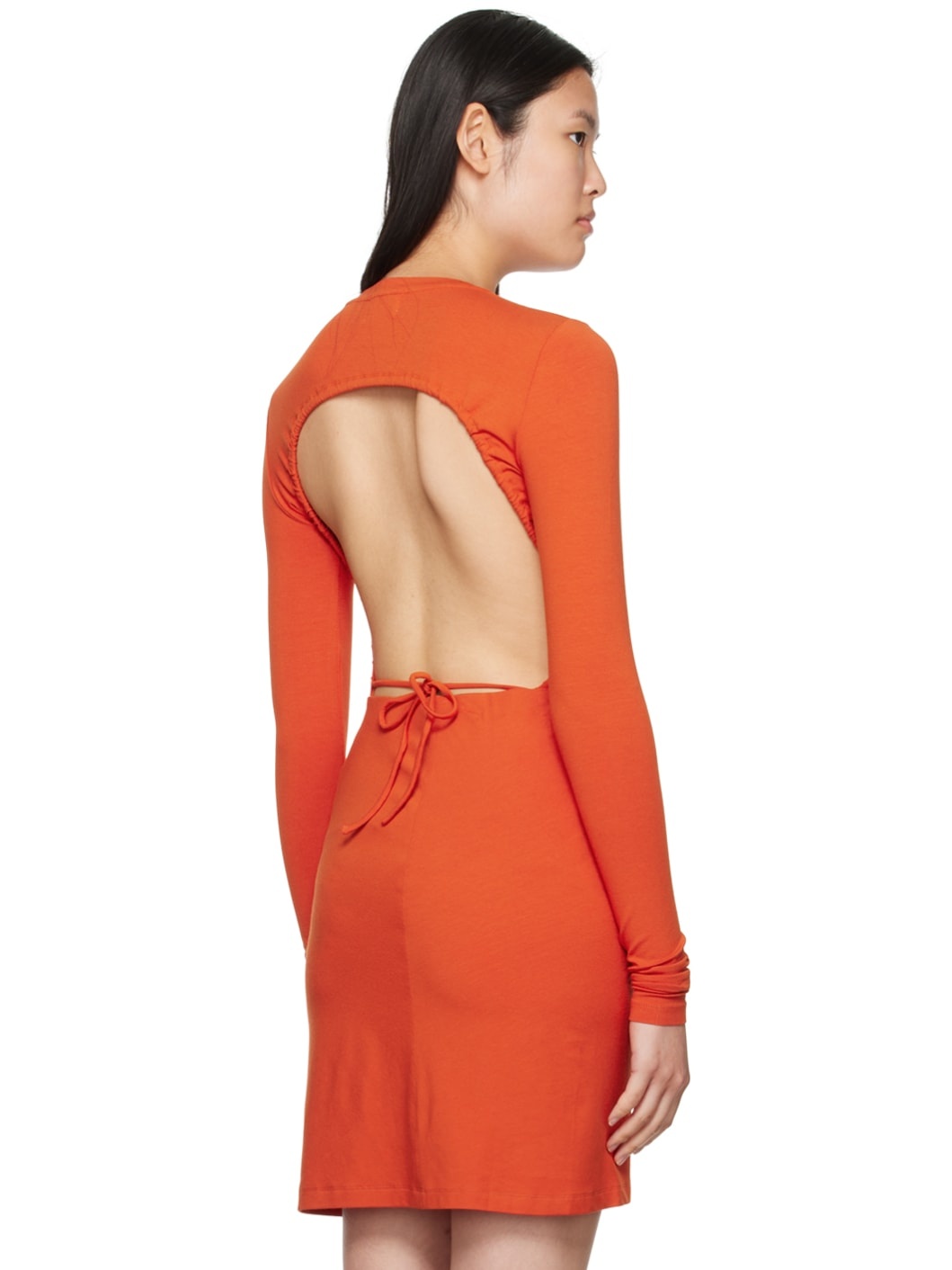 Orange Leonio Long Sleeve T-Shirt - 3