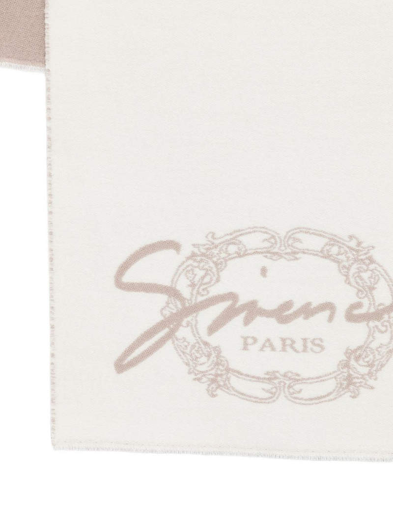 Givenchy logo-print scarf outlook