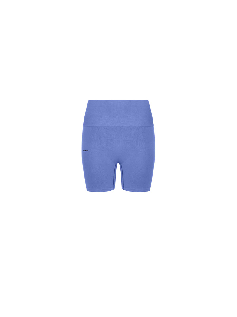 Women's Plant-Stretch Compressive Cycle Short Shorts - Iris Purple 1