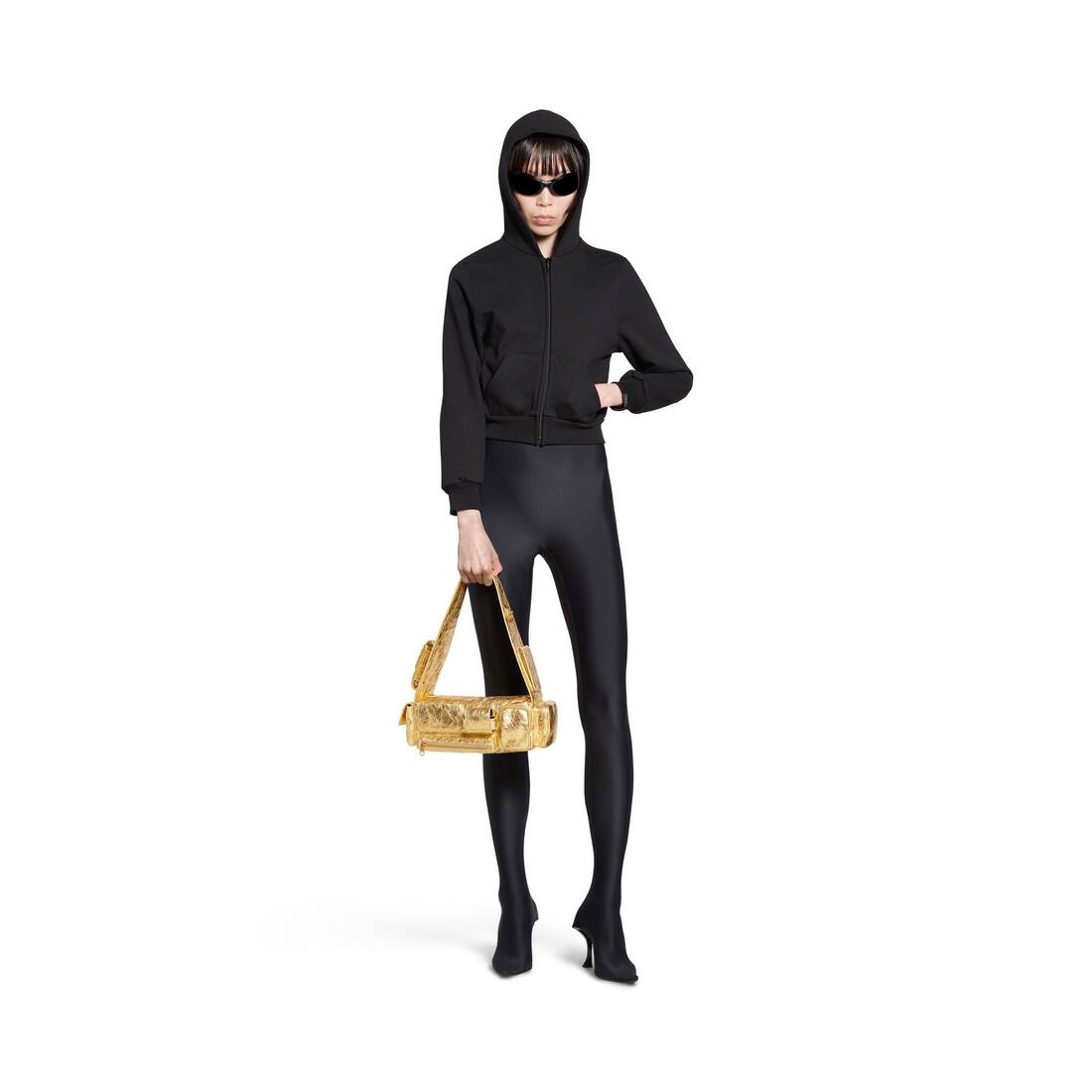 Women's Superbusy Xs Sling Bag Metallized in Gold - 2