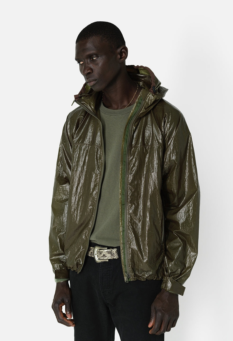 COATED NYLON ANORAK 1