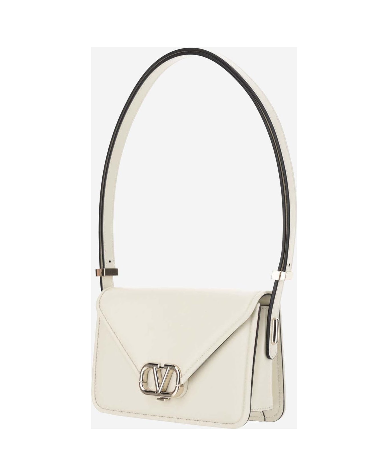 Valentino Garavani Letter Bag Small Shoulder Bag In Smooth Calfskin - 2