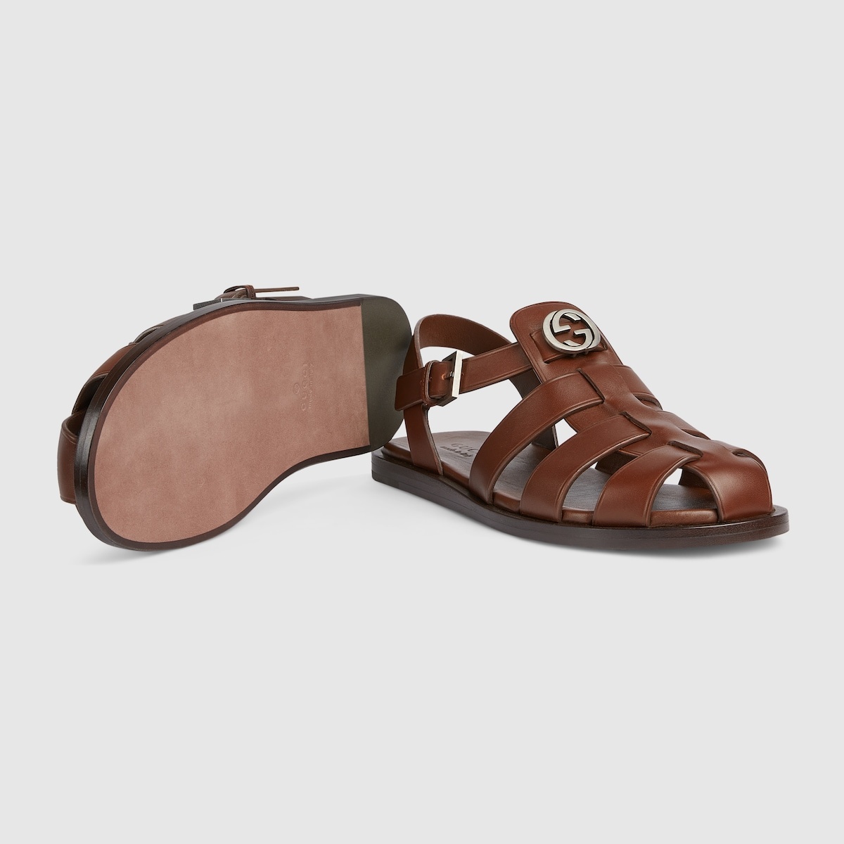 Men's sandal with buckle - 6