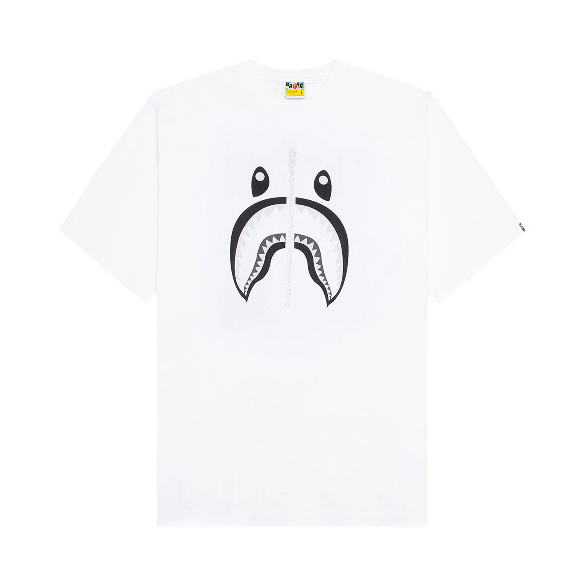 BAPE Shark Tee #1 'White' - 1