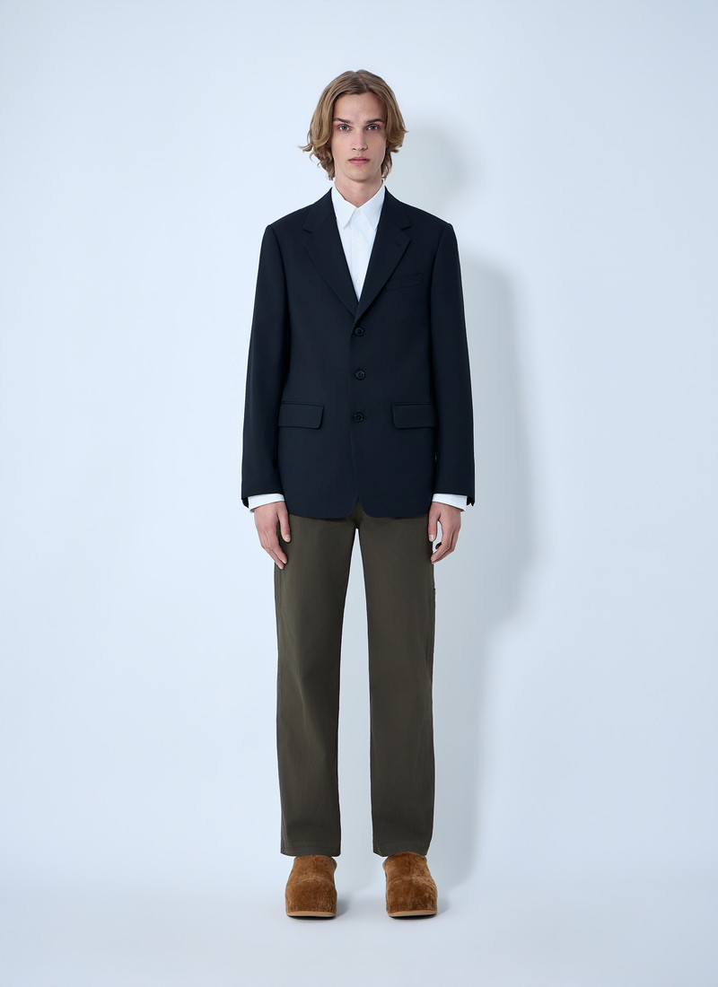Dries Van Noten Single-Breasted Wool Blazer outlook
