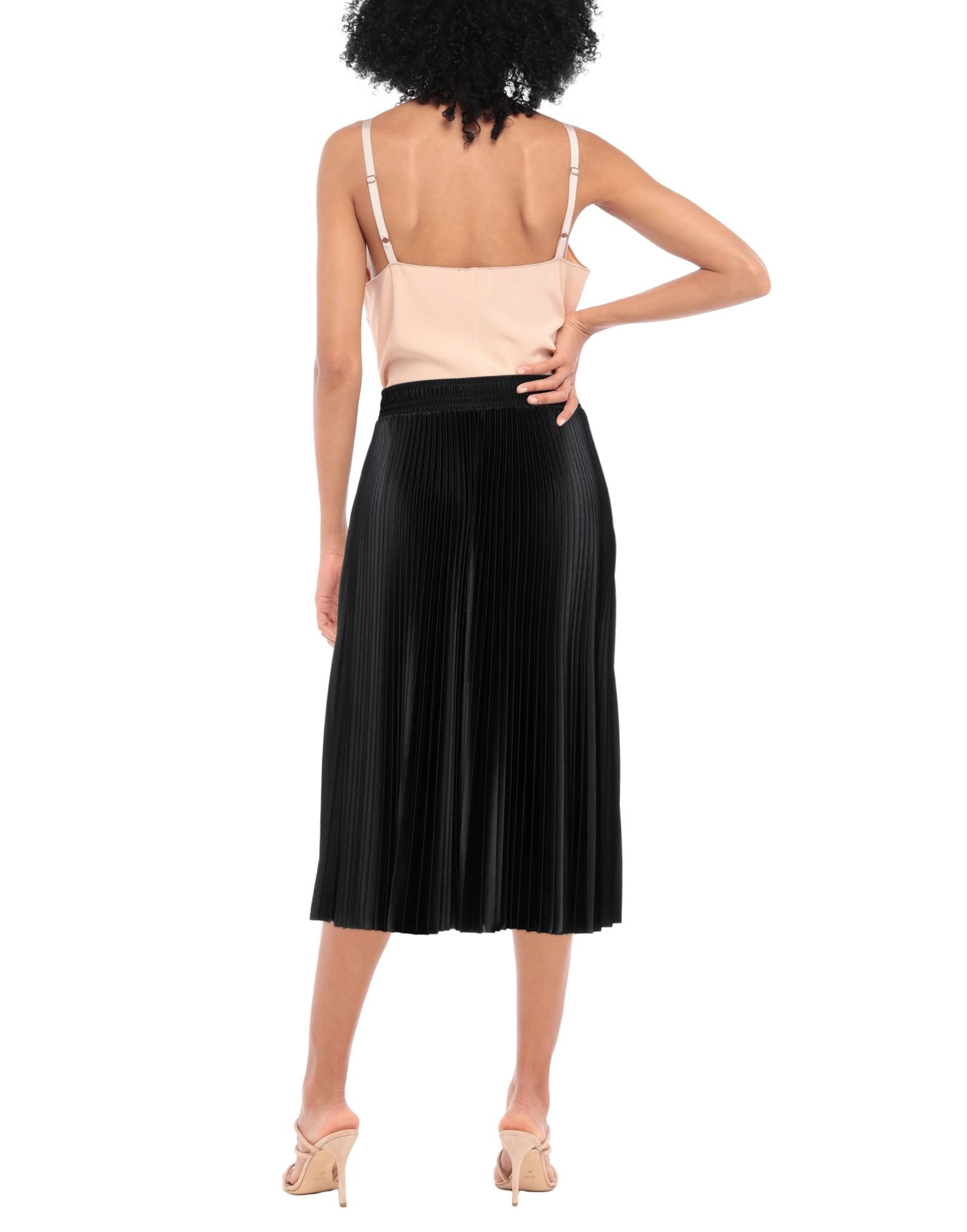 Black Women's Midi Skirt - 3